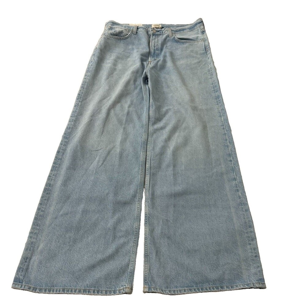 Citizens of Humanity Jeans 31 Blue Paloma Baggy Wide-Leg Alemayde High-Rise NWT